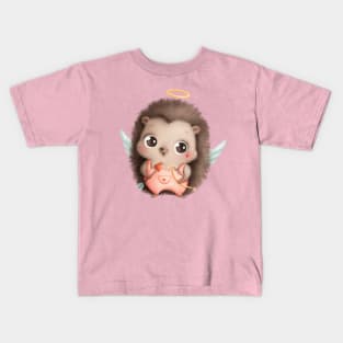 Cupid Hedgehog Angel Edition Kids T-Shirt